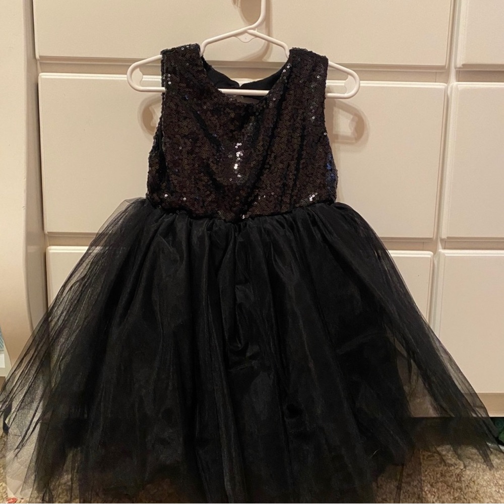 Black Toddler Party Dress